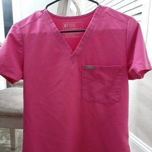 Figs Electric Orchid Caterina Top XS